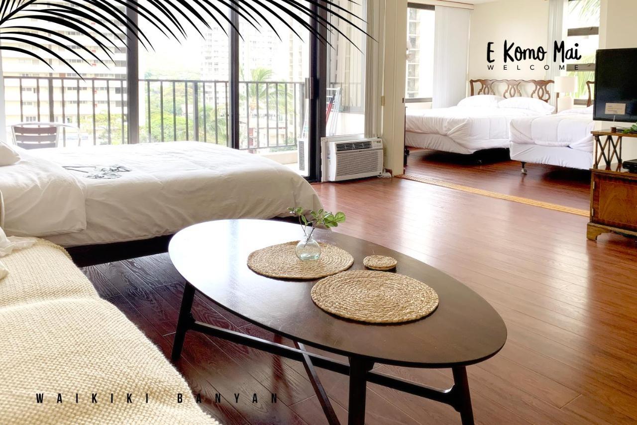 A Block Away To Waikiki Beach/Pool/Free Parking Honolulu Luaran gambar