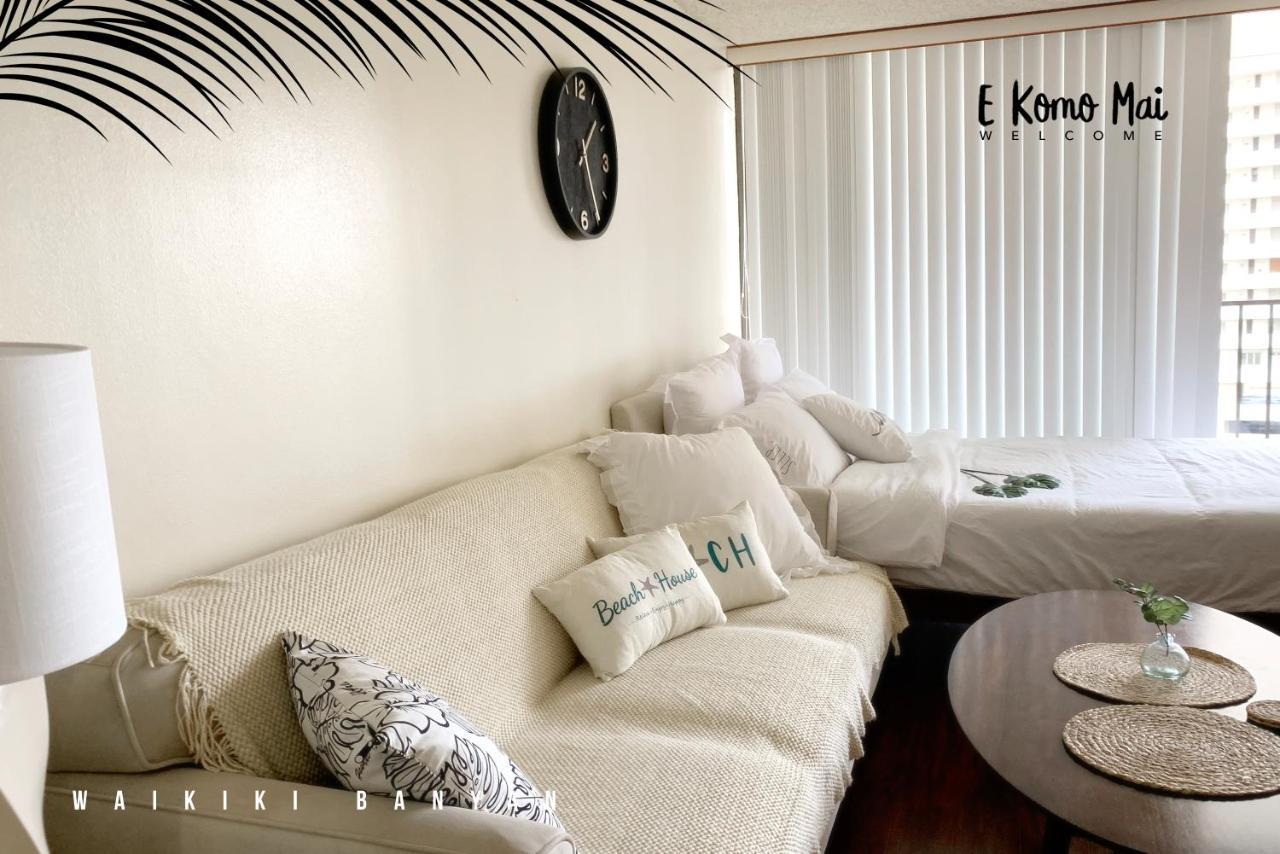 A Block Away To Waikiki Beach/Pool/Free Parking Honolulu Luaran gambar